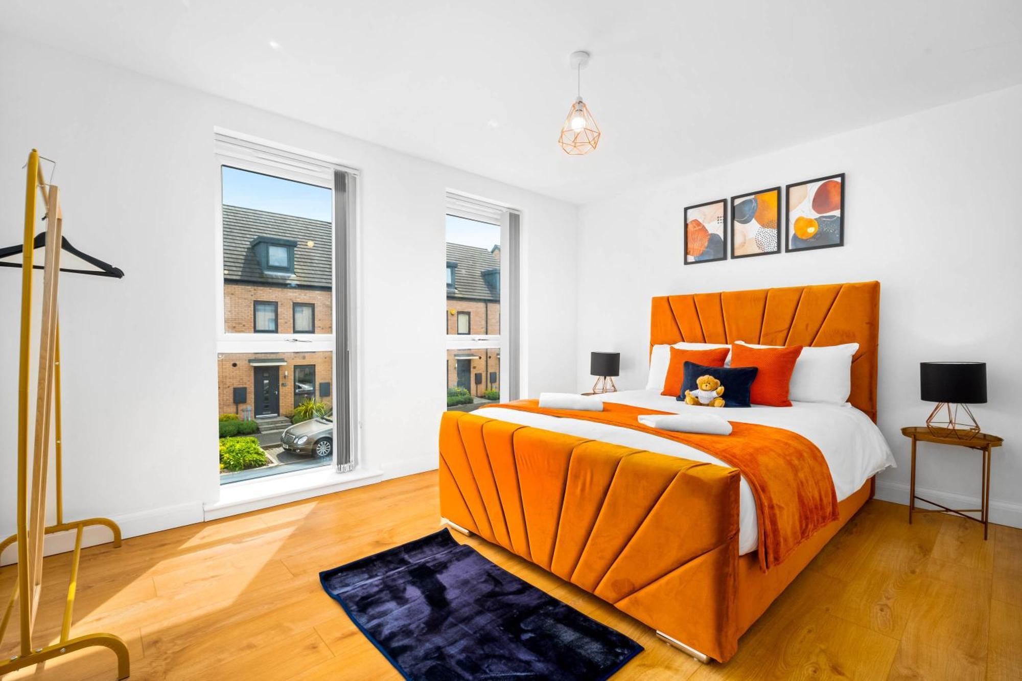 Luxury City Centre 5 Bed House With En-Suite, Bbq, On-Site Parking By Azura Nights Birmingham Exteriér fotografie