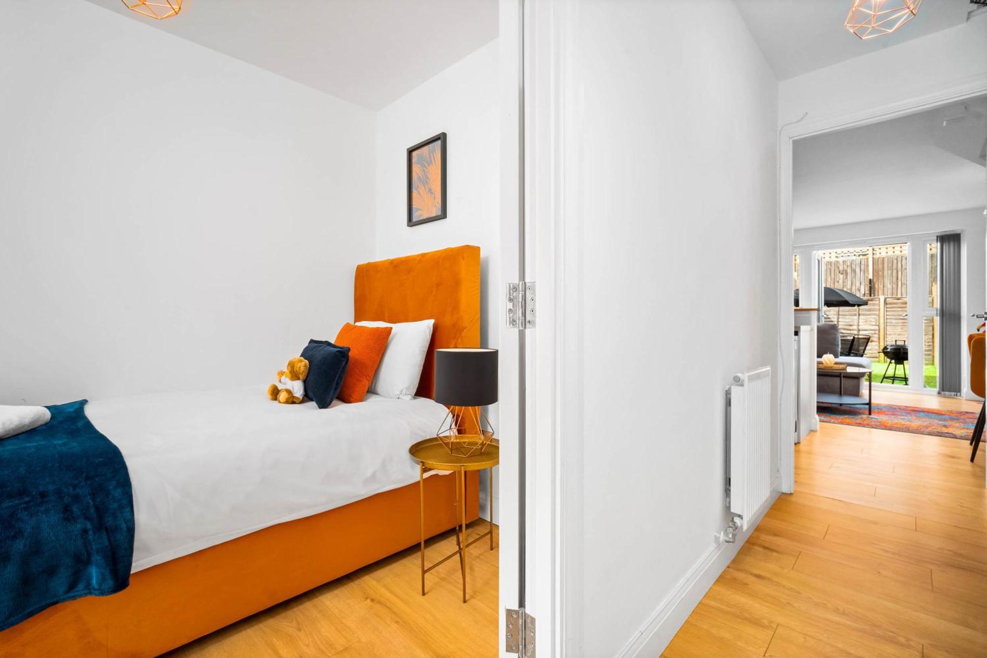 Luxury City Centre 5 Bed House With En-Suite, Bbq, On-Site Parking By Azura Nights Birmingham Exteriér fotografie